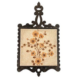 Vintage H&R Johnson Cristal Ceramic Tile Trivet - Made in England